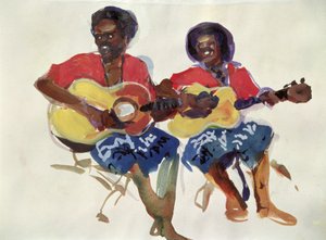 Fijian Guitar Duo, 1985